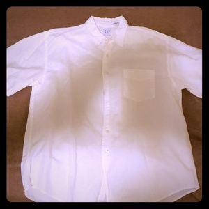 Gap short sleeve button down